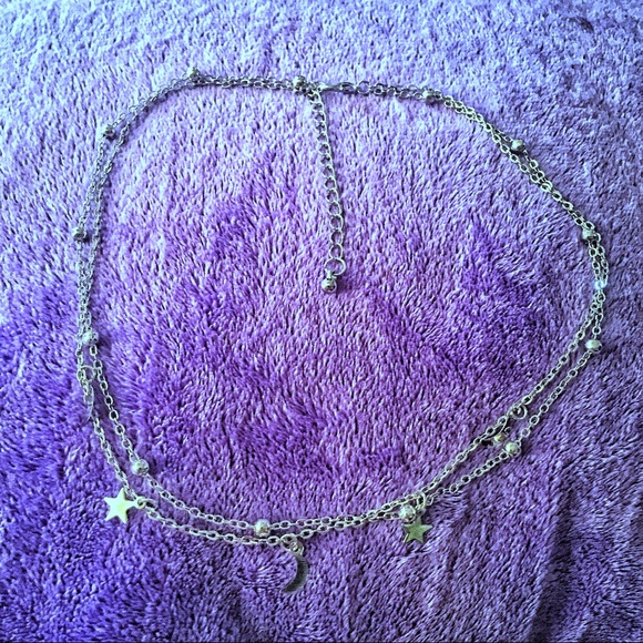 Moon and Star Necklace - Picture 4 of 4
